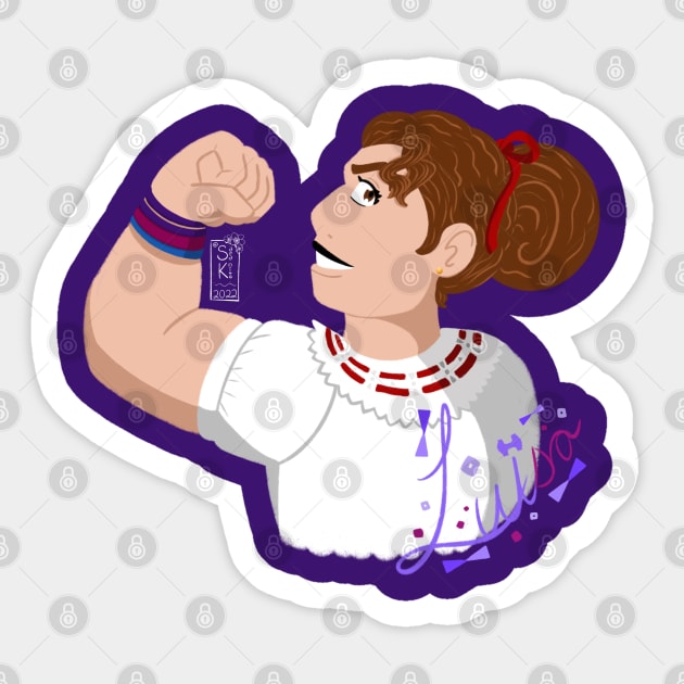 Luisa Sticker by Sara Knite